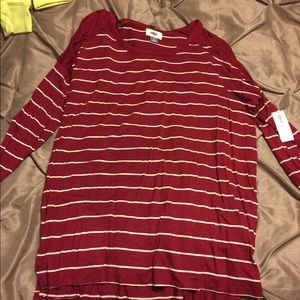 Old navy striped long sleeve tee